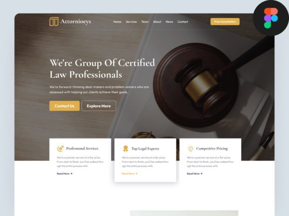 Attorney Landing Page: A Modern Web Solution