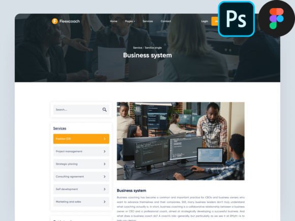 Build Trust with a Pro Business Service Landing Page