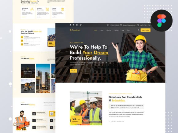 Building a Digital Foundation: The Essential Guide to a Construction Company Website