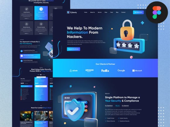 Cyber Security Landing Page Design Essentials
