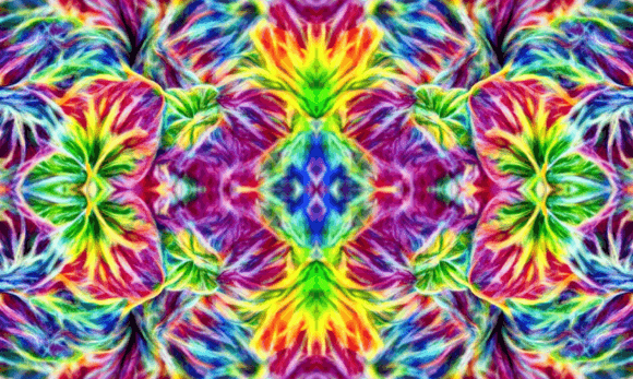 Strategic Design Decisions: Leveraging a Tie Dye Inspired Seamless Pattern for Brand Impact