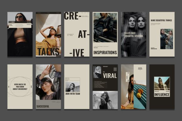 Streamline Your Social Media Workflow with the Grefashion Instagram Template PSD